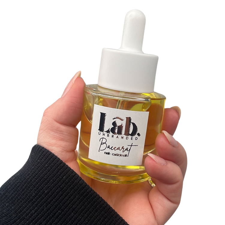 Bespoke Dropper Bottle 30ml - white lid